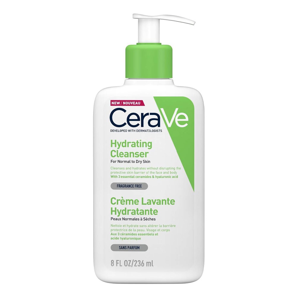 ژل شستشو صورت سراوی Hydrating Cleanser حجم 236