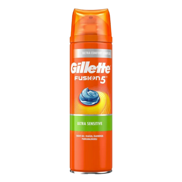 ژل اصلاح ژیلت فیوژن ultra sensitive حجم 200