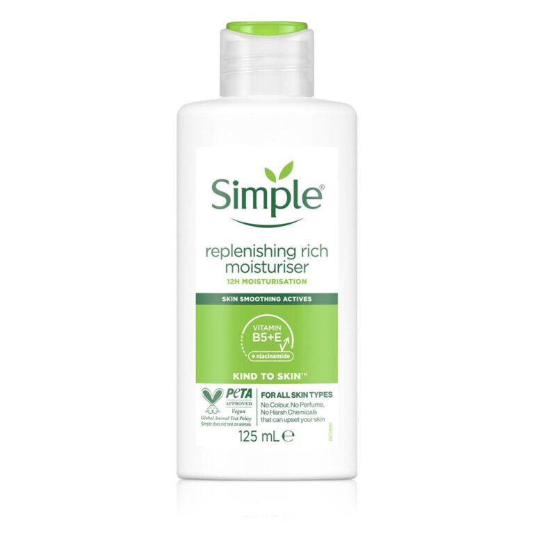 کرم مرطوب کننده و آبرسان سیمپل Rich حجم 125