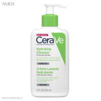 ژل شستشو صورت پوست خشک سراوی Hydrating Cleanser حجم 236