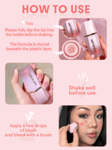 رژ گونه مایع شیگلم COLOR BLOOM