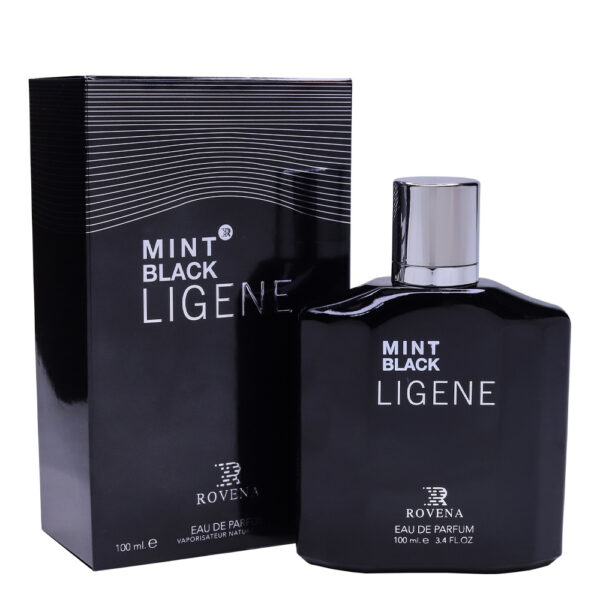 عطر مردانه روونا Mint Black Ligene حجم 100