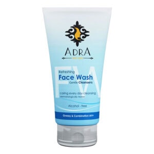 ژل شستشو صورت آدرا پوست چرب و مختلط حجم 150