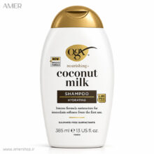 شامپو مو آبرسان و نرم کننده مو او جی ایکس coconut milk