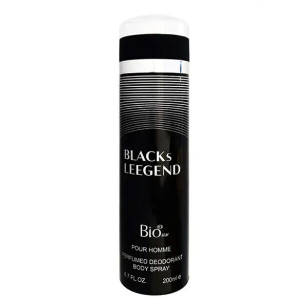 اسپری بدن مردانه بیو استار Blacks Leegend