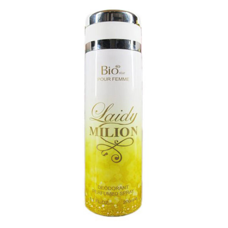 اسپری بدن زنانه بیو استار Laidy MILION