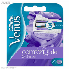 تیغ یدک 4 عددی ونوس Comfortglide Breeze