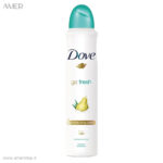 اسپری ضد تعریق زنانه داو pear and aloe vera حجم 250