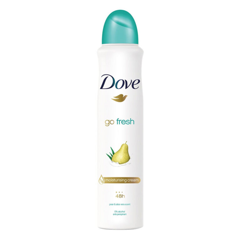 اسپری ضد تعریق زنانه داو pear and aloe vera