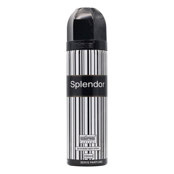 اسپری مردانه سریس Splendor Black