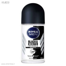 مام رول ضد تعریق مردانه نیوا Black and White حجم 50
