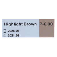 لنز چشم البا رنگ highlight brown