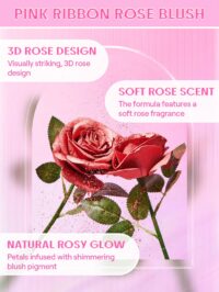 رژگونه شیگلم Pink Ribbon Rose Blush