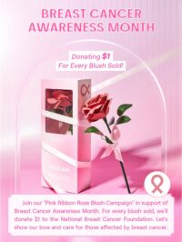 رژگونه شیگلم Pink Ribbon Rose Blush