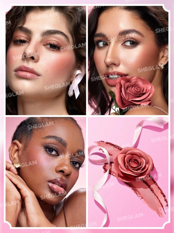 رژگونه شیگلم Pink Ribbon Rose Blush