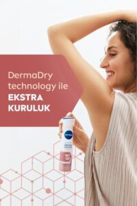 اسپری بدن زنانه نیوا DERMA DRY CONTROL