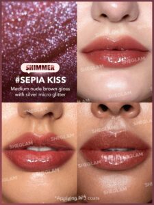 لیپ پلامپر اکلیلی شیگلم رنگ SEPIA KISS