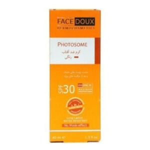 کرم ضد آفتاب رنگی فیس دوکس پوست خشک spf30