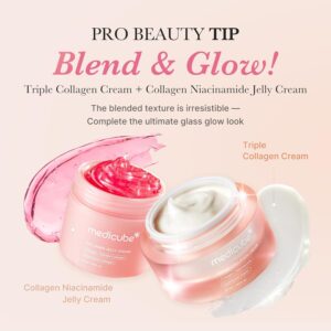 کرم مرطوب کننده مدی کیوب Triple Collagen