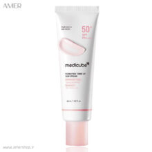 کرم ضد آفتاب مدی‌ کیوب PDRN Pink Tone حجم 50 میل