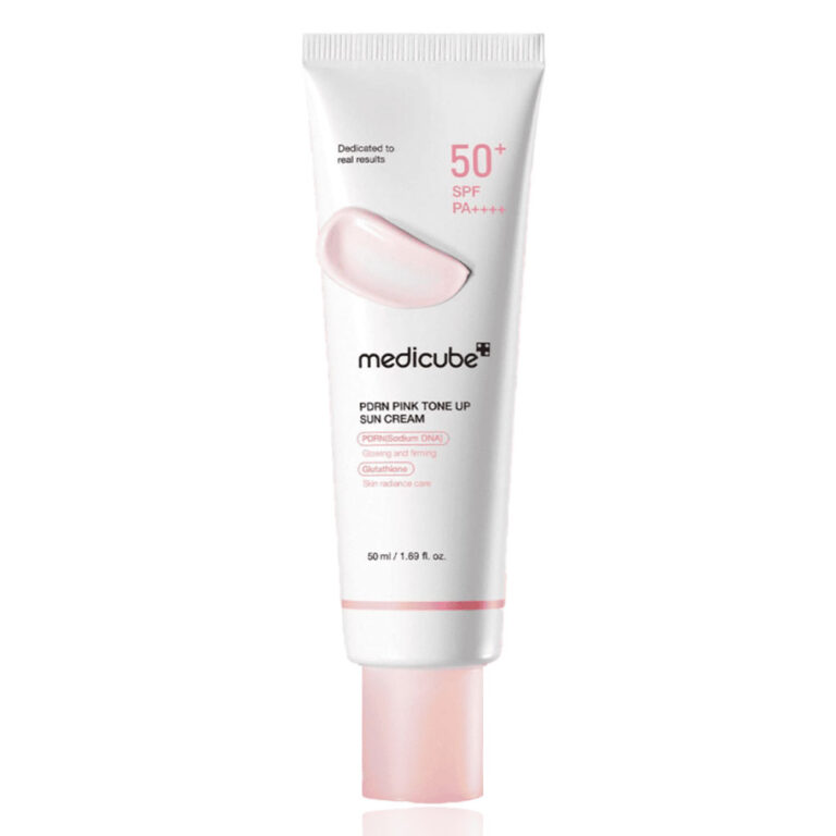 کرم ضد آفتاب مدی‌ کیوب PDRN Pink Tone