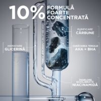 کرم مات کننده پوست چرب گارنیر AHA BHA Charcoal