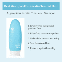 شامپو آرگان میداس کراتینه keratin treatment