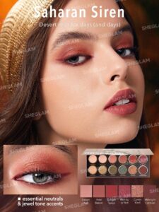 پالت سایه 12 رنگ شیگلم MARAKESH OBSESSED