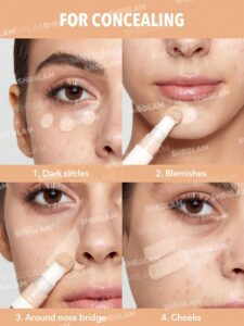کانسیلر پد دار شیگلم COMPLEXION BOOST