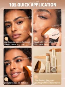 کرم پودر استیکی شیگلم Skin Magnet