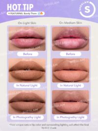 خط لب بولد بوستر شیگلم