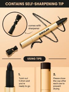 مداد چشم کرمی شیگلم Bold Moves Kohl