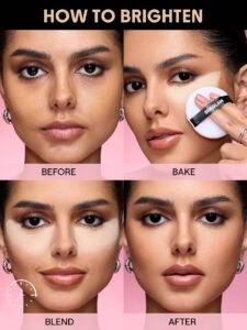 پودر فیکس شیگلم BAKED GLOW رنگ Banana