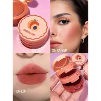 رژ لب و رژگونه سه طبقه شیگلم رنگ Apricot