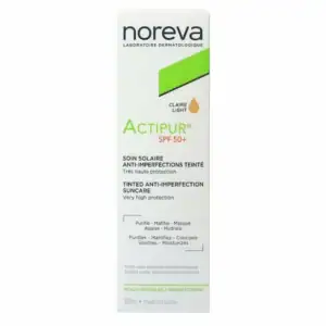 کرم ضد آفتاب رنگی نوروا Actipur رنگ Claire Light