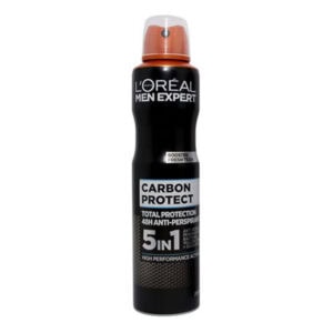 Carbon Protect اسپری ضد تعریق لورآل مردانه مدل