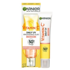 کرم ضد آفتاب بی رنگ ویتامین سی گارنیر Daily UV