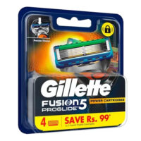 تیغ یدک ژیلت Fusion Proglide Power 5 بسته 4 عددی