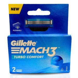 خودتراش ژیلت Mach3 Turbo Comfort بسته ۲ عددی