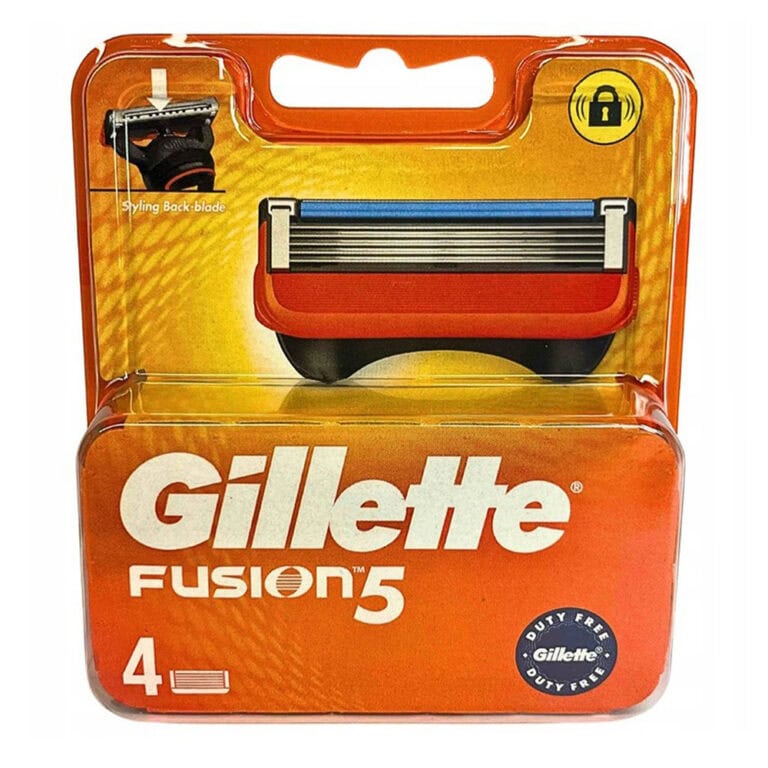 یدک تیغ ژیلت فیوژن 5 4 عددی