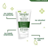 ژل شستشو ضد پیری Age Resisting سیمپل