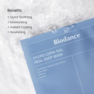 ماسک ورقه ای بایودنس hydro cera-nol