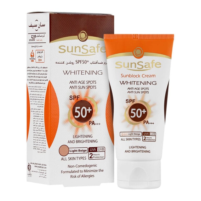 ضد آفتاب فاقد چربی سان سیف