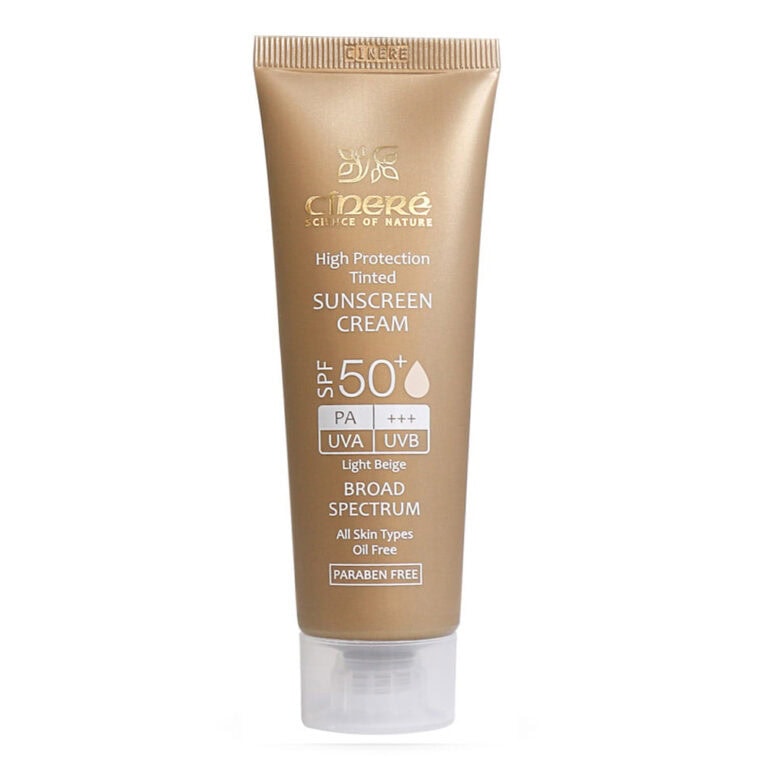 کرم ضد آفتاب رنگی SPF50 بژ روشن سینره