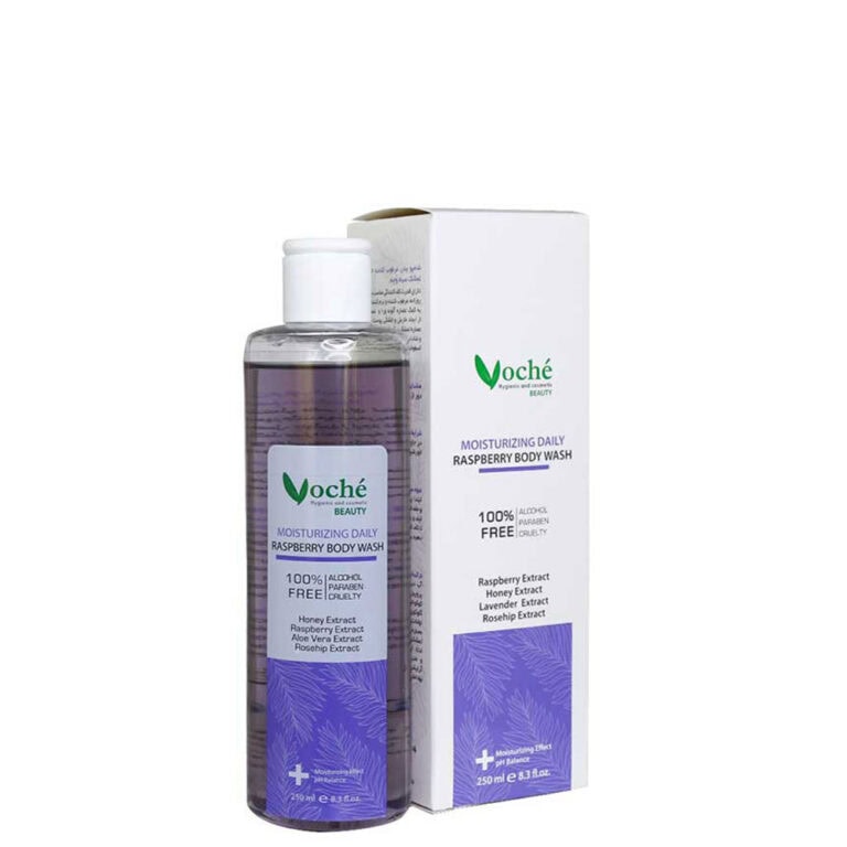 شامپو بدن وچه raspberry مناسب انواع پوست