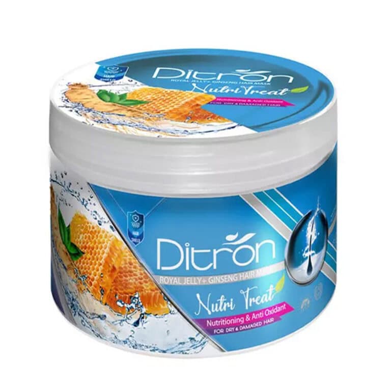 ماسک مو دیترون حاوی ژل رویال و عصاره جین سینگ