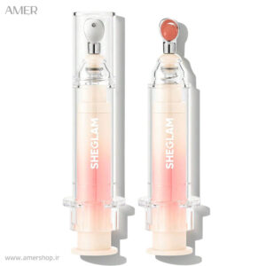لیپ گلاس حجم دهنده شیگلم Booster shine رنگ Get Started