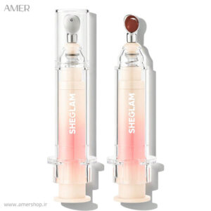 لیپ گلاس حجم دهنده شیگلم Booster shine رنگ Sepia Kiss