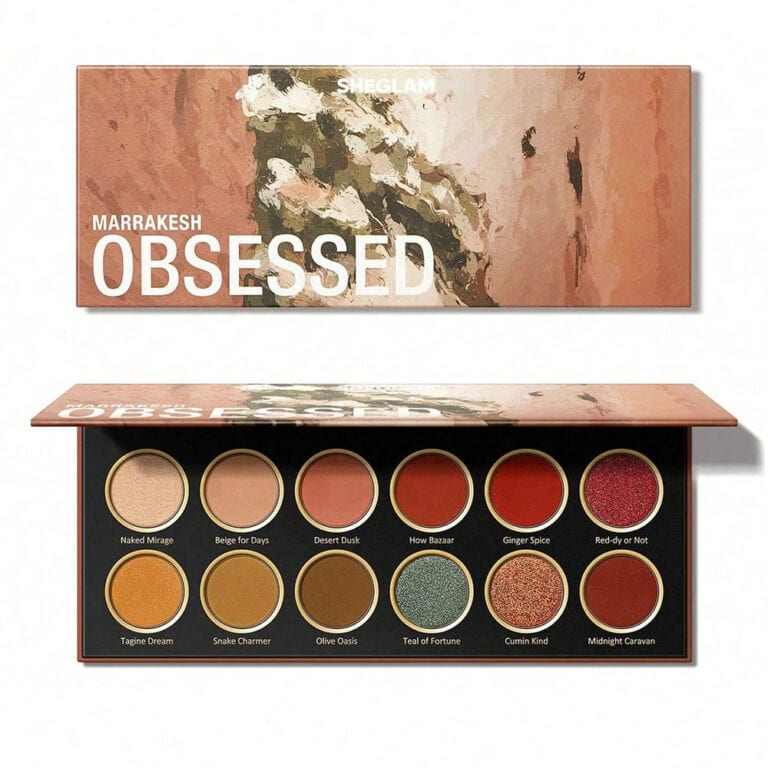 پالت سایه 12 رنگ شیگلم MARAKESH OBSESSED