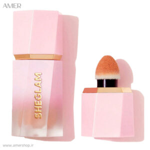 رژگونه مایع براق شیگلم COLOR BLOOM رنگ FLOAT ON